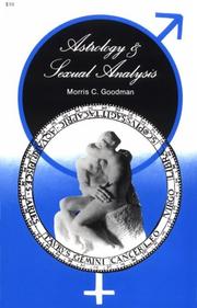 Cover of: Astrology and Sexual Analysis