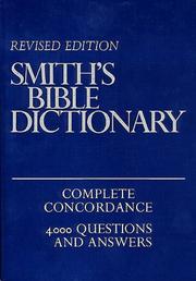 Cover of: Smith's Bible Dictionary by William Smith