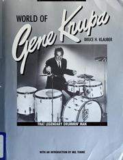 Cover of: World of Gene Krupa: that legendary drummin' man