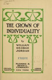Cover of: The crown of individuality