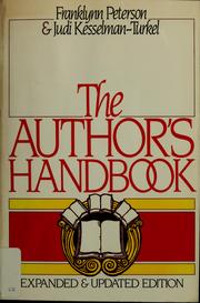 Cover of: The author's handbook