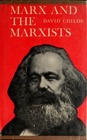Cover of: Marx and the Marxists by David Childs