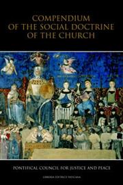Cover of: Compendium of the social doctrine of the church