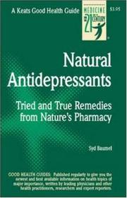 Cover of: Natural Antidepressants