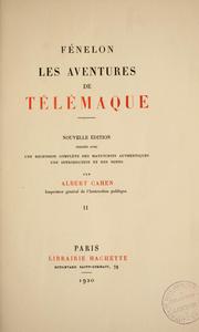 Cover of: Les aventures de T©♭l©♭maque by François de Salignac de La Mothe-Fénelon