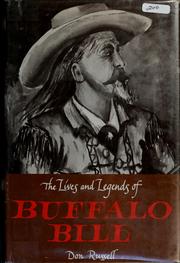 Cover of: The lives and legends of Buffalo Bill. --