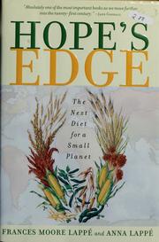 Cover of: Hope's edge: the next diet for a small planet