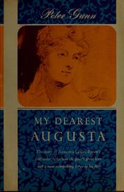 Cover of: My dearest Augusta: a biography of Augusta Leigh, Lord Byron's half-sister.