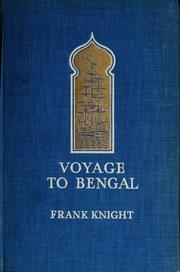 Cover of: Voyage to Bengal: a junior novel.