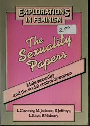 The Sexuality papers by Lal Coveney, Margaret Jackson, Sheila Jeffreys, Leslie Kay, Pa Mahony