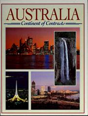 Cover of: Australia: continent of contrasts