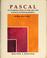 Cover of: Pascal, an introduction to the art and science of programming