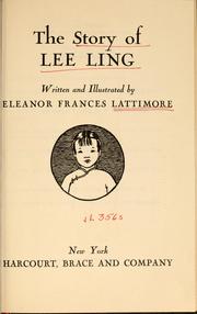 Cover of: The story of Lee Ling