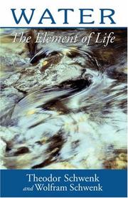 Cover of: Water: the element of life : essays
