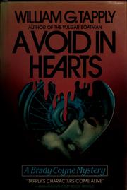 Cover of: A void in hearts: a Brady Coyne mystery