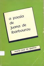 Cover of: A poesia de Juana de Ibarbourou
