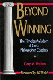 Cover of: Beyond Winning by Gary M. Walton