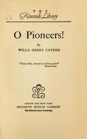 Cover of: O pioneers! by Willa Cather