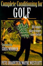 Cover of: Complete Conditioning for Golf (Complete Conditioning for Sport)