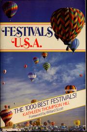 Cover of: Festivals U.S.A. by Kathleen Hill