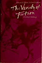 Cover of: The variety of fiction: a critical anthology