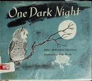 Cover of: One dark night.