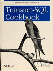 Cover of: Transact-SQL Cookbook