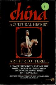 Cover of: China by Cotterell, Arthur., Arthur Cotterell