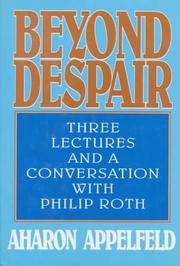 Beyond Despair by Aharon Appelfeld