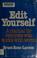 Cover of: Edit yourself