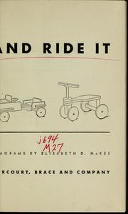 Cover of: Make it and ride it.