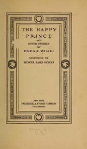 Cover of: The Happy Prince and Other Stories by Oscar Wilde