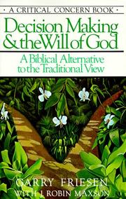 Cover of: Decision making & the will of God