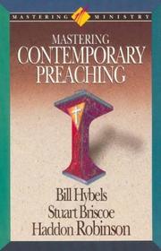 Cover of: Mastering contemporary preaching