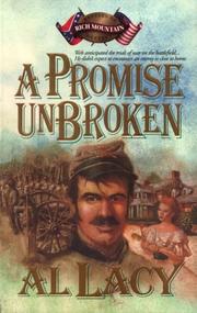 Cover of: A Promise Unbroken: Battle of Rich Mountain (Battles of Destiny #1)