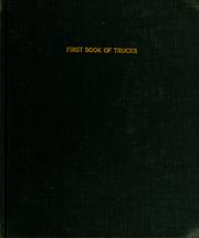 Cover of: The first book of trucks