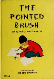Cover of: The pointed brush. by Patricia Miles Martin