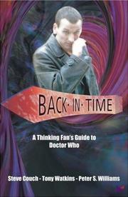 Cover of: Back in Time: A Thinking Fan's Guide to Doctor Who