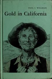 Cover of: Gold in California.