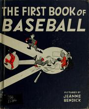 Cover of: The first book of baseball by Mary Elting
