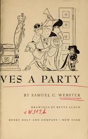 Cover of: The king gives a party