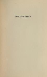 Cover of: The Overman