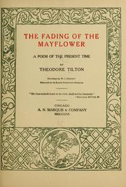 Cover of: The Fading of the mayflower: a poem of the present time