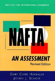 Cover of: Nafta by Gary Clyde Hufbauer, Jeffrey J. Schott, Robin Dunnigan, Diana Clark