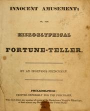 Cover of: Innocent amusement, or the heiroglyphical fortune teller
