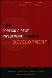 Does foreign direct investment promote development?