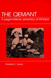 Cover of: Qemant by Frederick C. Gamst