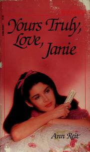 Cover of: Yours Truly, Love, Janie (Wildfire)