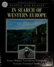 Cover of: In search of Western Europe