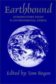 Cover of: Earthbound: Introductory Essays in Environmental Essays